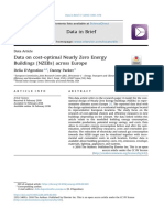 D'Agostino_Parker - Data on Cost-optimal Nearly Zero Energy Buildings (NZEBs) Across Europe