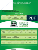 Seminarios Especiales de Aipi Junio