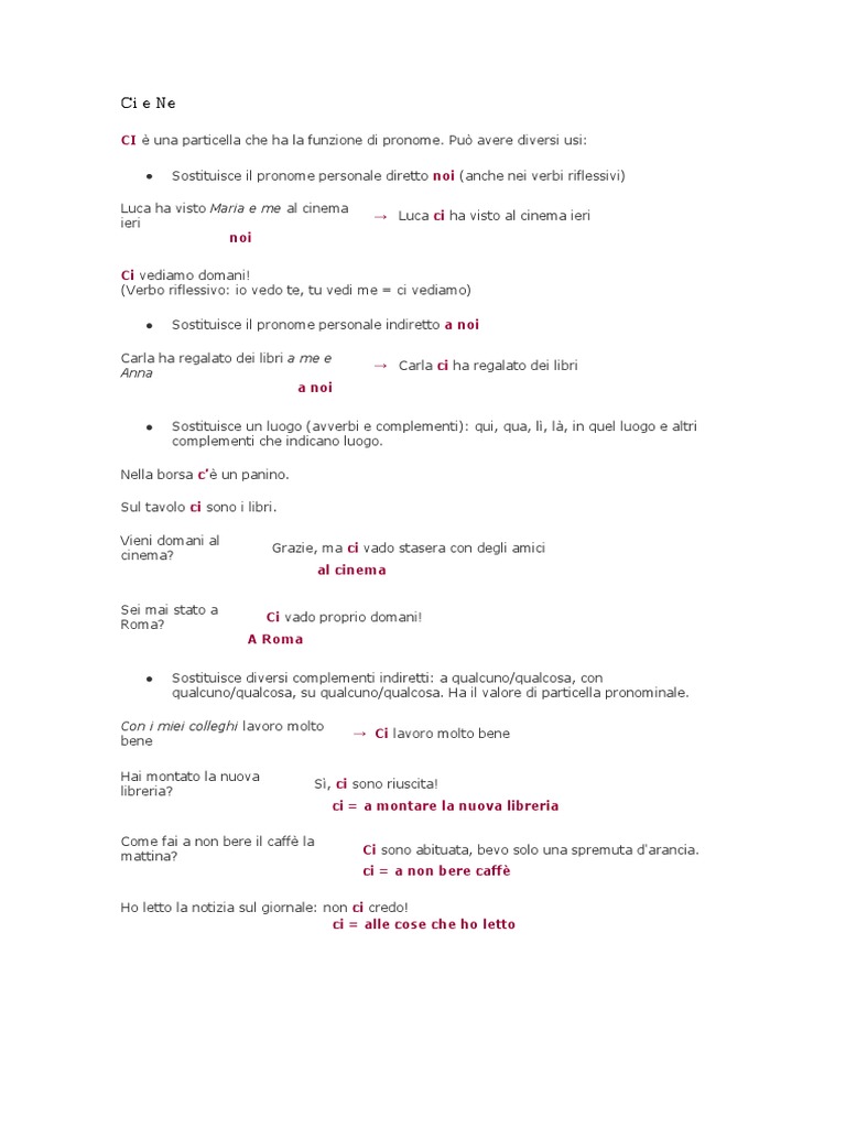 Ci e Ne | PDF