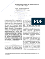 Effect of barrage and embankments on flooding and channel avulsion in Nepal's Koshi River