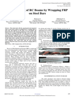 Ijert Ijert: Strengthening of RC Beams by Wrapping FRP On Steel Bars