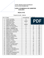 Rezultate Simulare 2018 - MD Si MDA