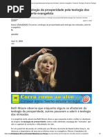 Trocamos a Teologia Da Prosperidade Pela Teologia Dos Mimados, Adverte Evangelista - Portal Da Teologia _ Portal Da Teologia