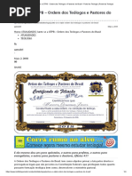 Junte-se a OTPB - Ordem Dos Teólogos e Pastores Do Brasil - Portal Da Teologia _ Portal Da Teologia