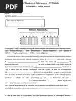 Prova de Saúde Mental