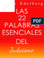 Las22 PalabrasEsencialesdelJudaismo