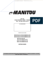 Manual Montacargas Msi20d 25d 30d 2e2 35 Turbo mh20 25 Manitou Operacion Mantenimiento Seguridad PDF