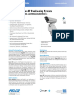 Esprit HD Series IP Positioning System Specification Sheet