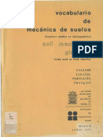 Vocabulario de Mecanica de SUelos PDF