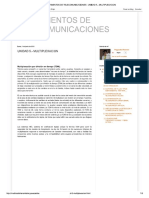 Fundamentos de Telecomunicaciones _ Unidad 5.- Multiplexacion