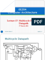 Lec17-Multicycle Processor Datapath