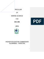 Criculum Marine Sciences 2016 HEC Marine-Sciences-Draft