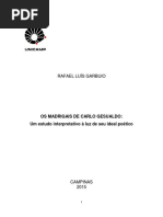 La Musica de Gesualdo