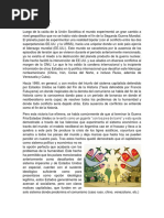 Mundo Bipolar- Unipolar