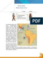 Guia de Trabajo - Diferencias Incas, Aztecas y Mayas