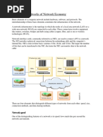 Elements of Networks of Network Economy