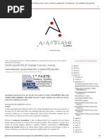 DON QUIJOTE (1 Parte) - Humor, Ironía, Narradores, Quijotización y Sanchificación. - El Acantilado de Las Palabras