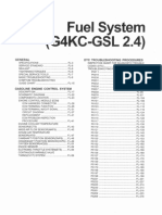 Hyundai Sonata NF 2005-2013. 03 de 10. Fuel System (G4KC-GSL 2.4)