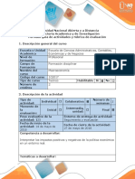 Guia de Actividades y Rubrica de Evaluación Fase 4 Actividad Final