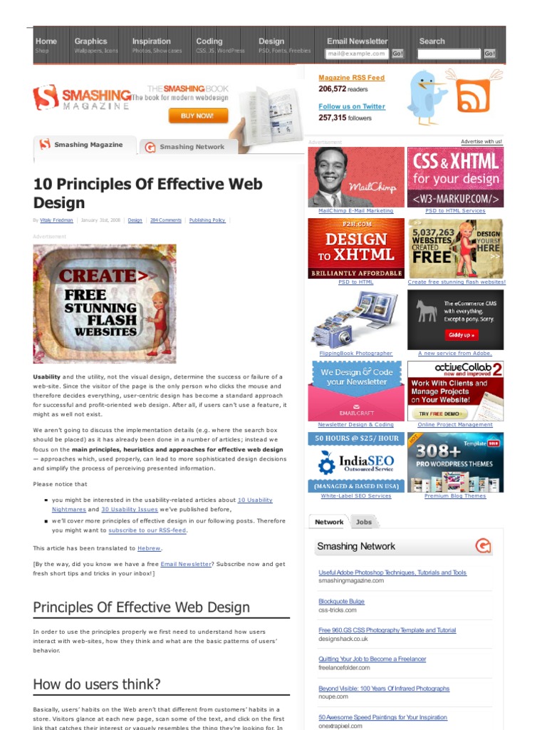 Www Smashing Magazine Com Usability Typography