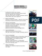 Reporte Semanal en Psicología educativa