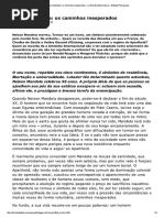 Achille Mbembe - Nelson Mandela - Os Caminhos Inesperados