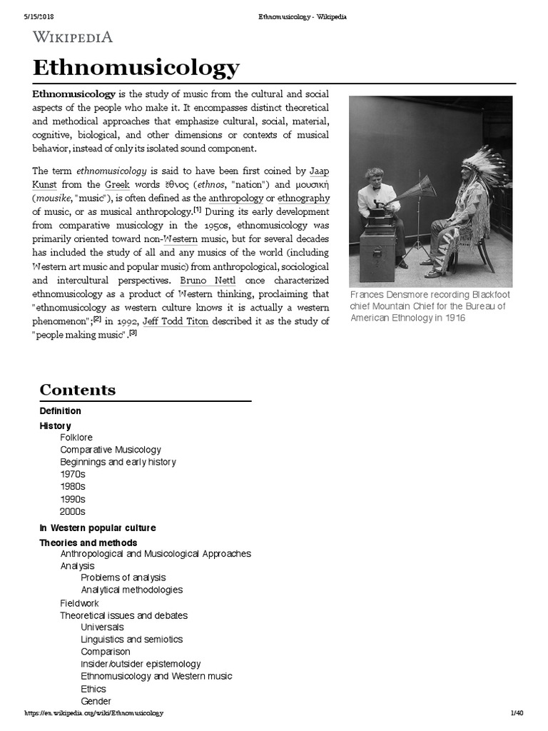 Ethnomusicology visual data 7