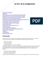 IP de Uso General ACL de La Configuración: Contenido