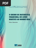 Simposio Nordeste O Ensino de Matematica Financeira