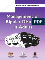 CPG Management of Bipolar Disorder in Adults