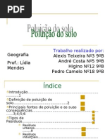 Poluição do solo