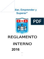 Reglamento Interno 2016