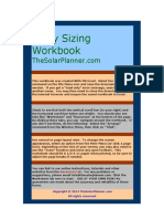 Array Sizing Workbook: All Rights Reserved