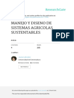 Manejo y Diseno de Sistemas Agricolas Sustentables