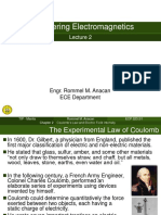 Chapter 2 Coulombs Law and Electric Field