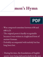Caedmon's Hymn