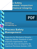 Process Safety Management Inspection