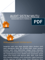 KELOMPOK 4 Audit Sistem Mutu