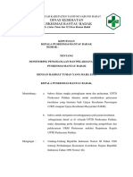 5.5.2 Ep 1 SK Kepala Puskesmas Tentang Monitoring Pengelolaan Dan Pelaksanaaan Ukm Puskesmas