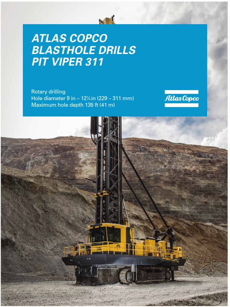 Pit Viper Atlas Copco Drilling Rig Engines
