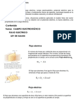 Presentación Flujo Electrico y Ley de Gauss