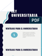 Ventajas para El Universitario