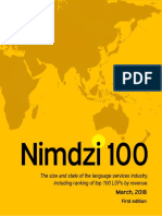 2018 Nimdzi 100 First Edition