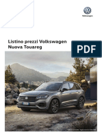 Listino Prezzi Volkswagen Touareg