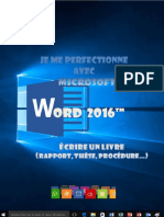 Cours Word 2016