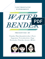 Electrostatic Water Bender Experiment 2