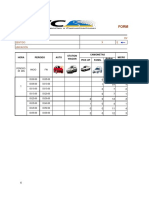 Formato de Conteo de Trafico Transito