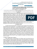 Analysis and Design of Multi Storeyed Building Using Autodesk Robot Structural Analysis Professional 2016 2