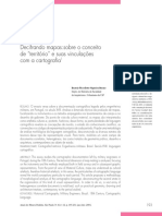 BUENO, Beatriz. Decifrando Mapas Sobre o Conceito de Território PDF