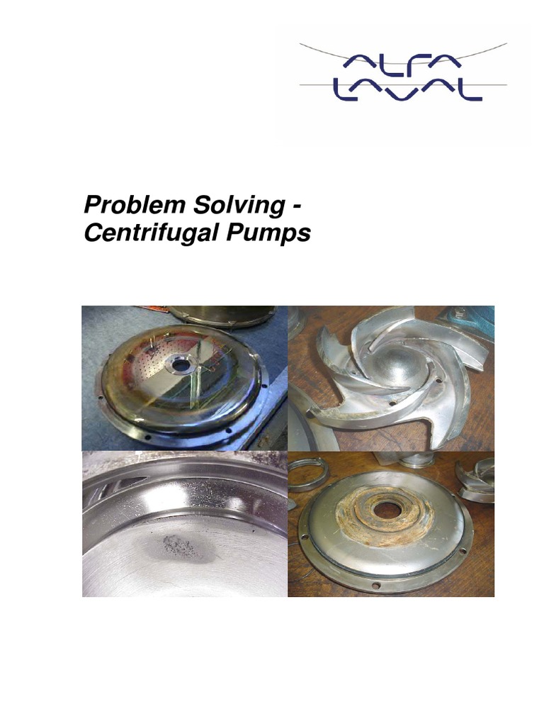 Problem Solving Centrifugal Pumps PDF Pump Leak